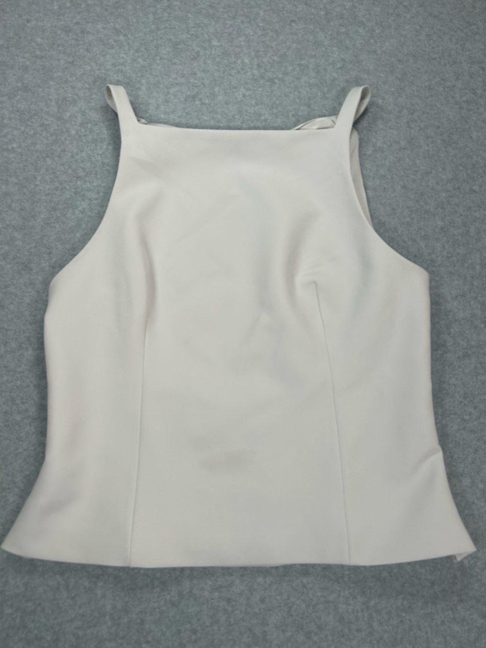 Zara Cream Open-Back Tank & Shorts Sleep Set - Picture 2 of 9